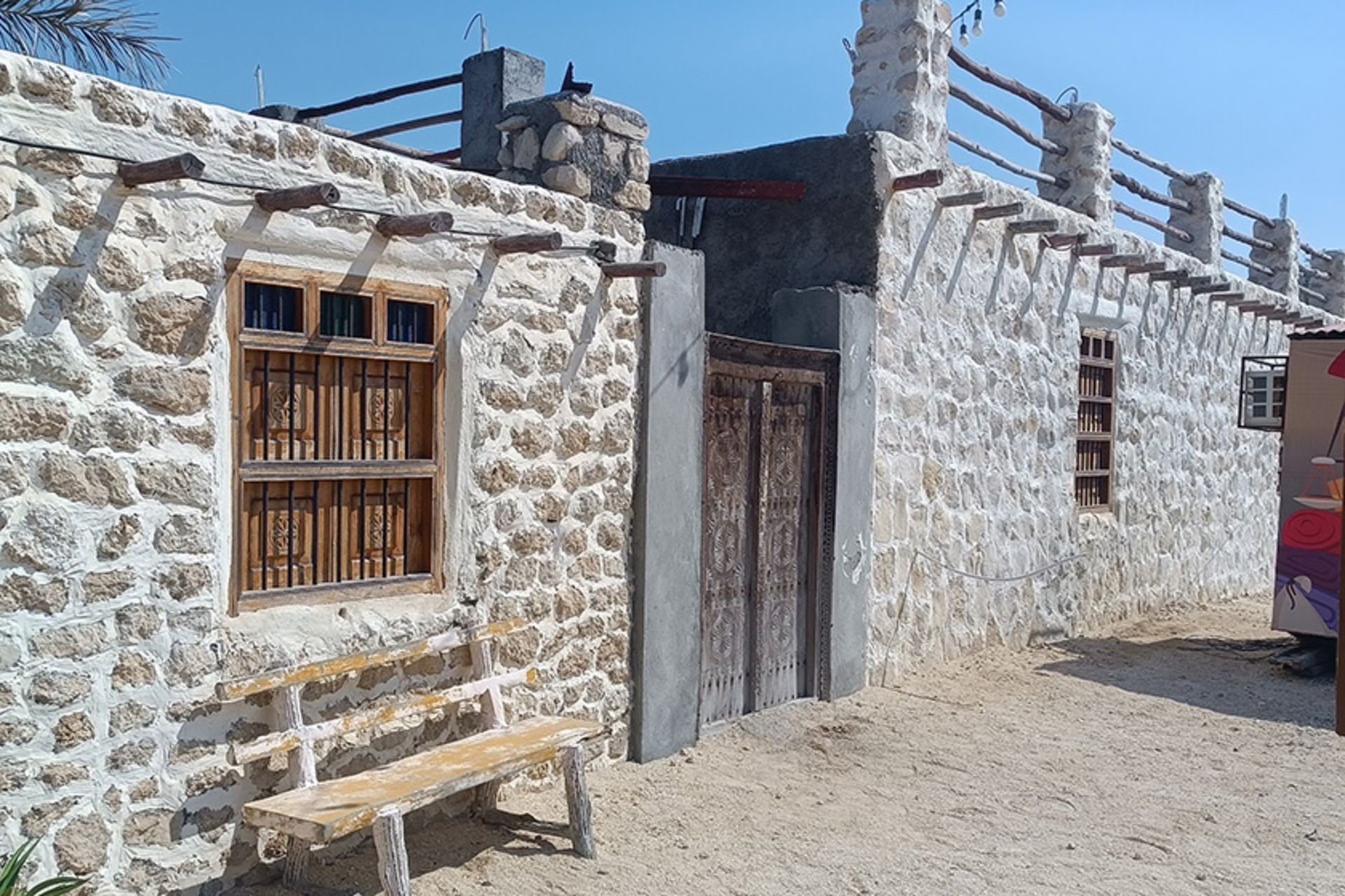 خانه های سنتی در روستای باغو کیش