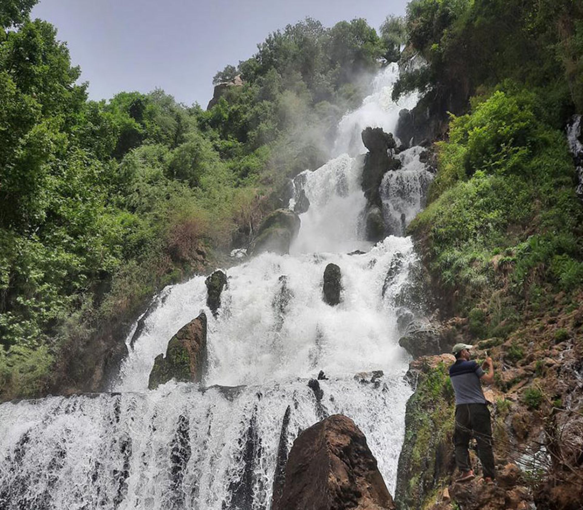 ارتفاع آبشار لندی