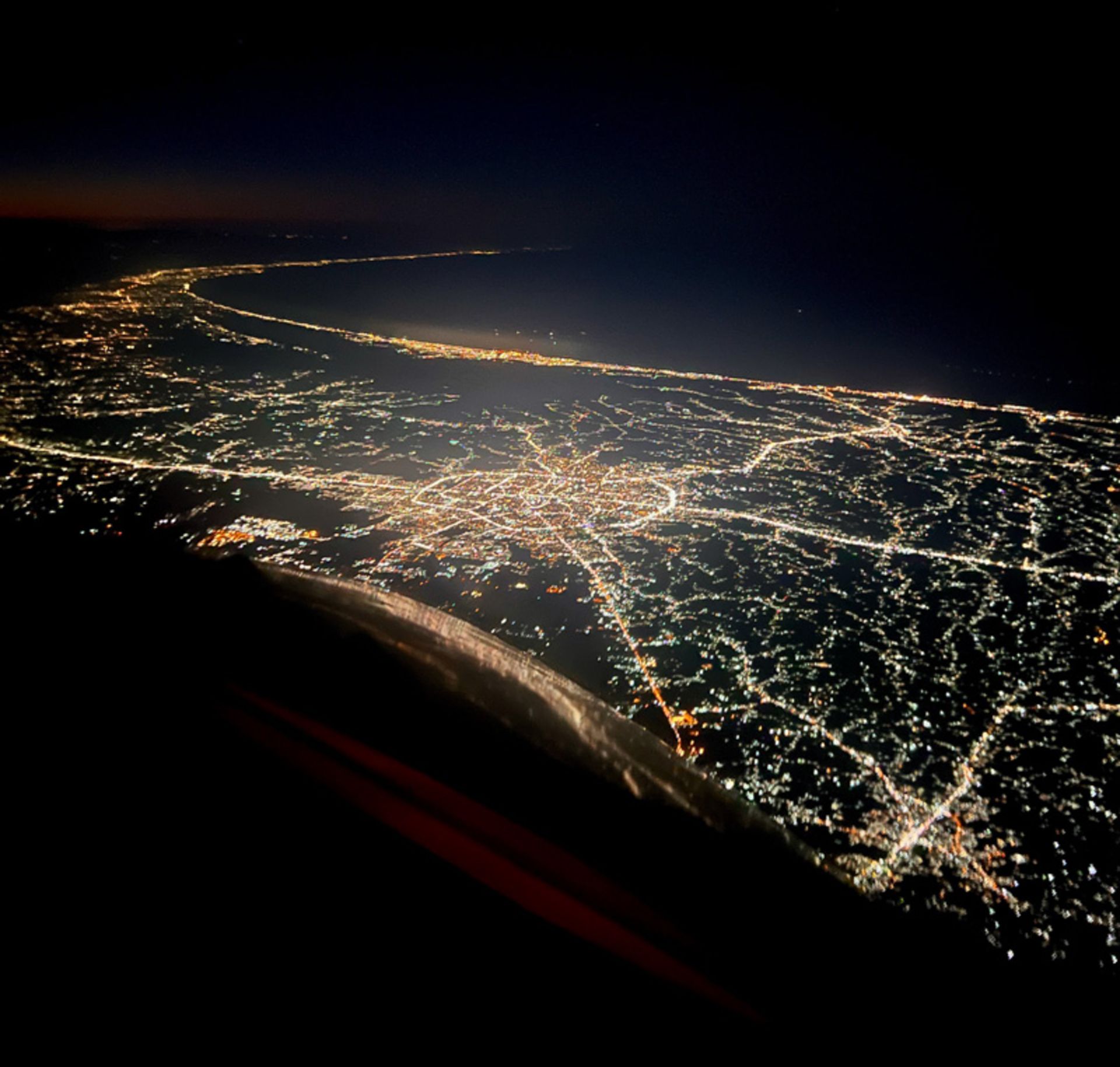 عکس هوایی از رشت