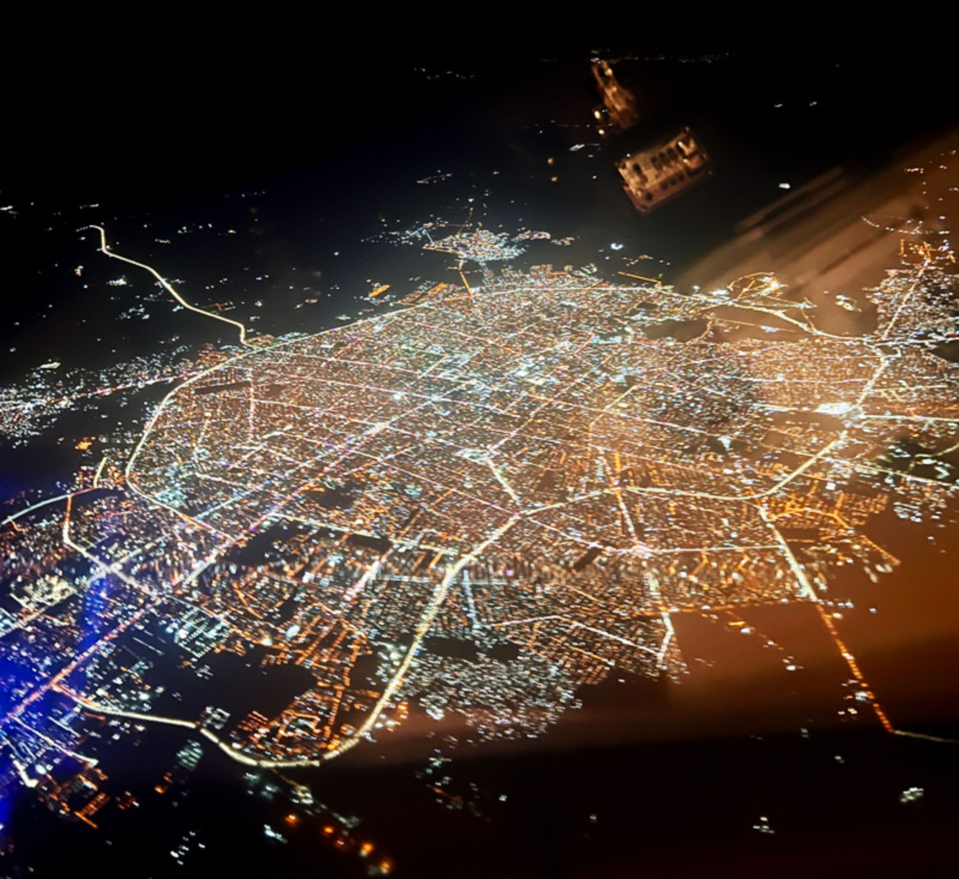 عکس هوایی از کرمان