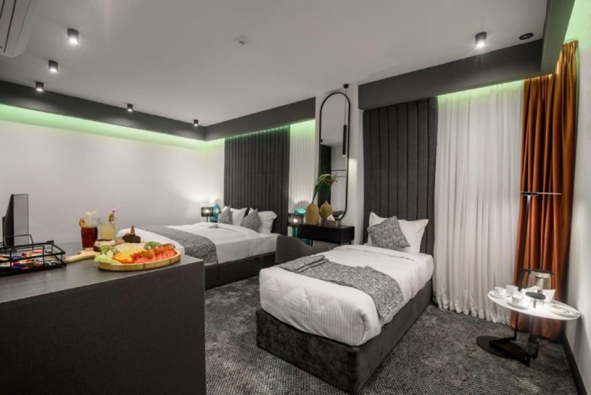 امکانات اتاق دو تخته هتل آراکتا قشم