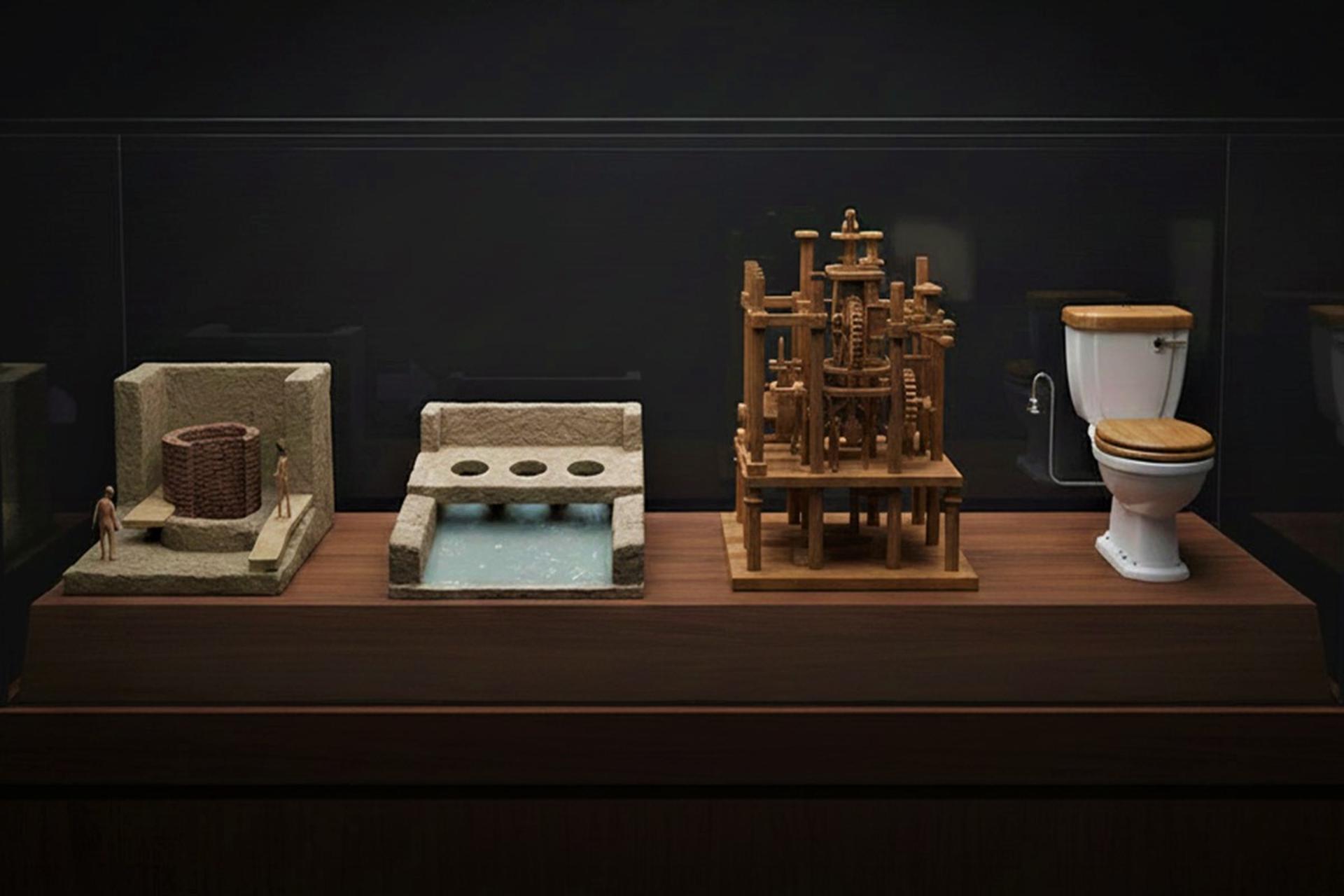 روند تکامل توالت فرنگی