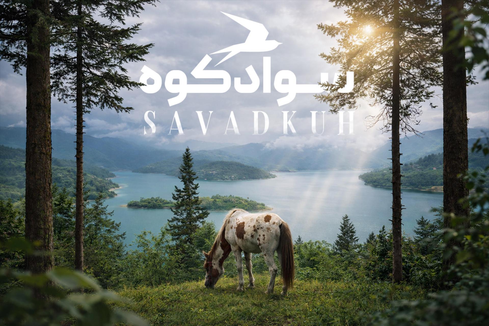 دریاچه و جنگل سوادکوه