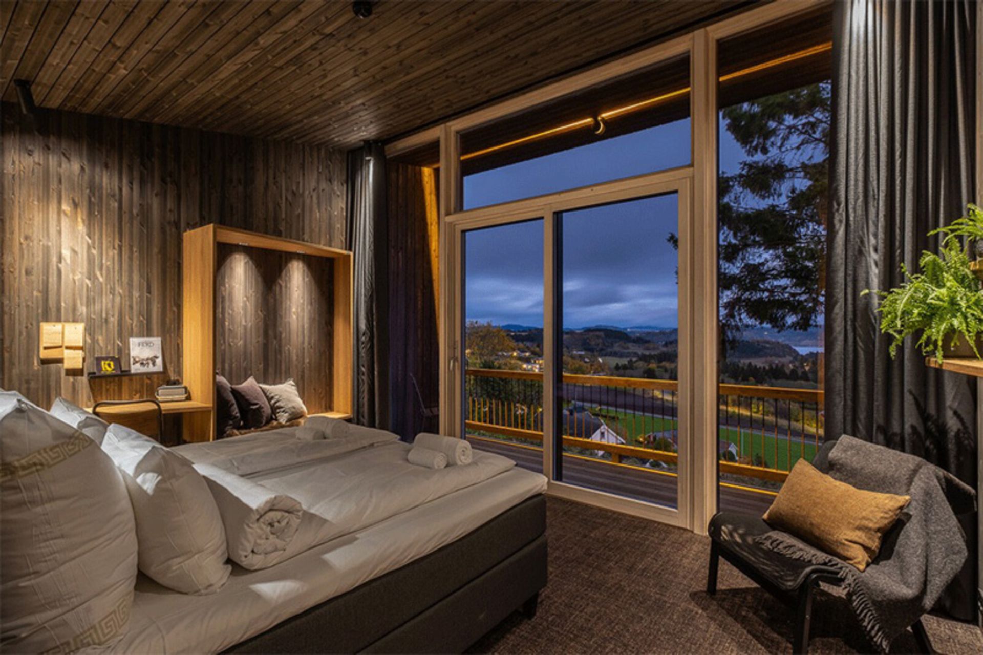 اتاق خواب هتل اوینا نروژ