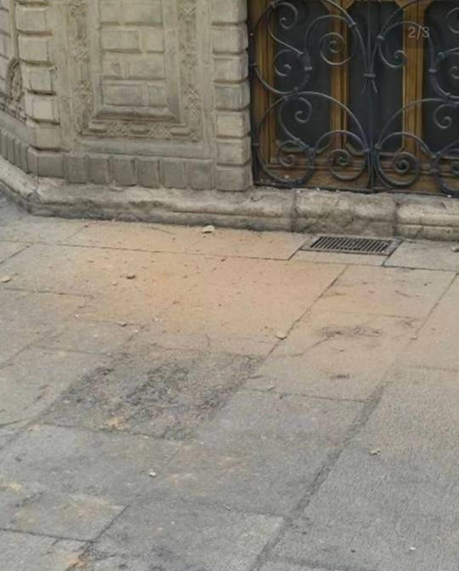 آسیب موزه آبگینه  در جنگ