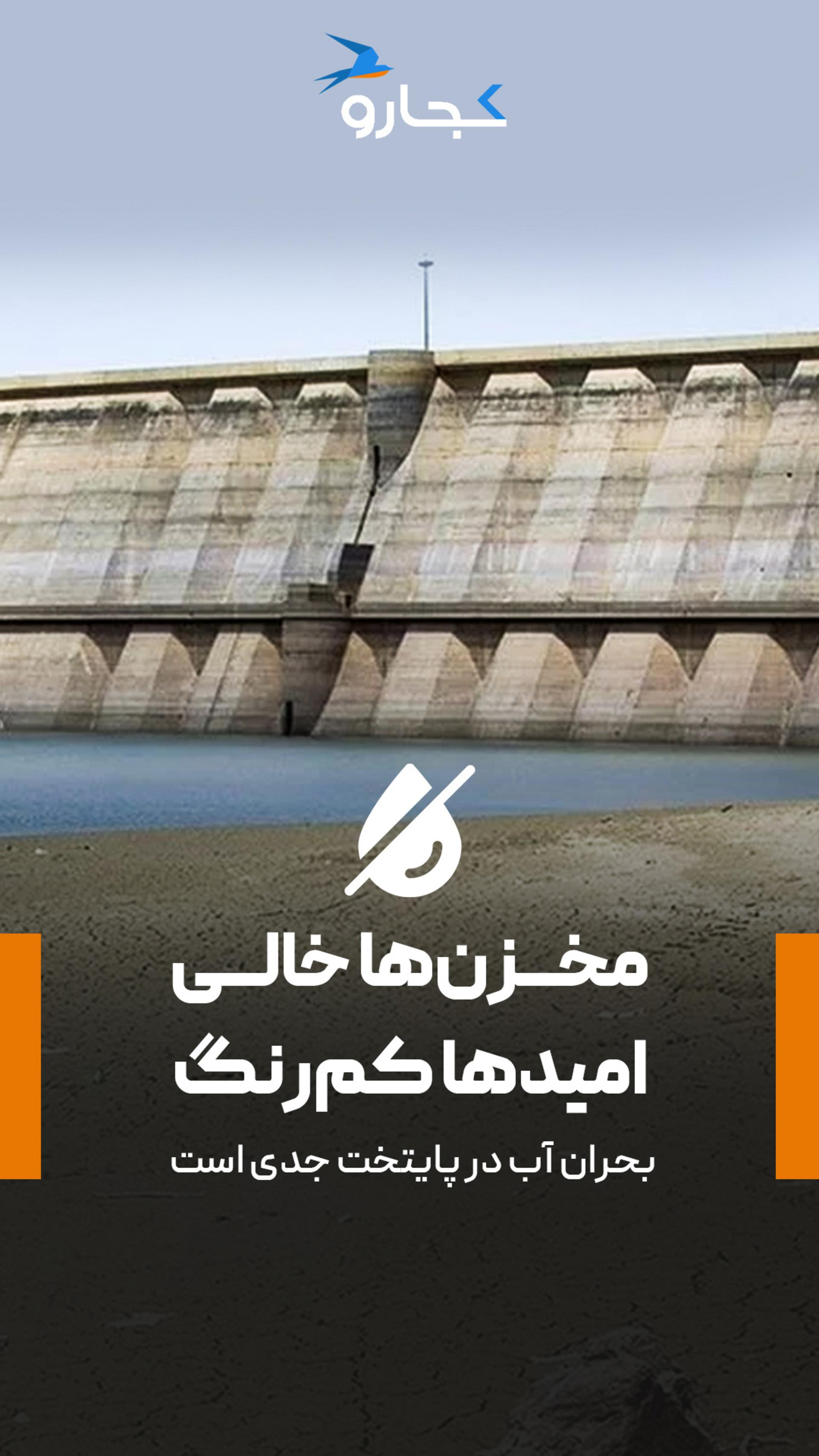 کم آبی تهران