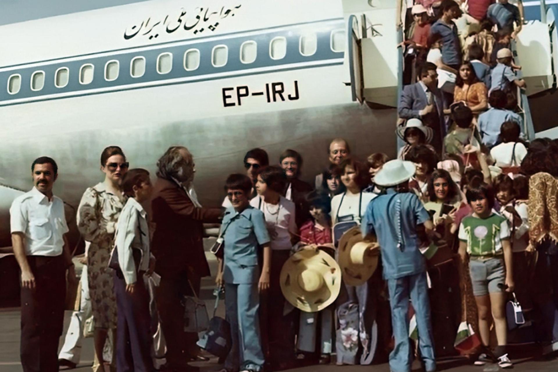 عکس تاریخی هواپیمای ملی ایران