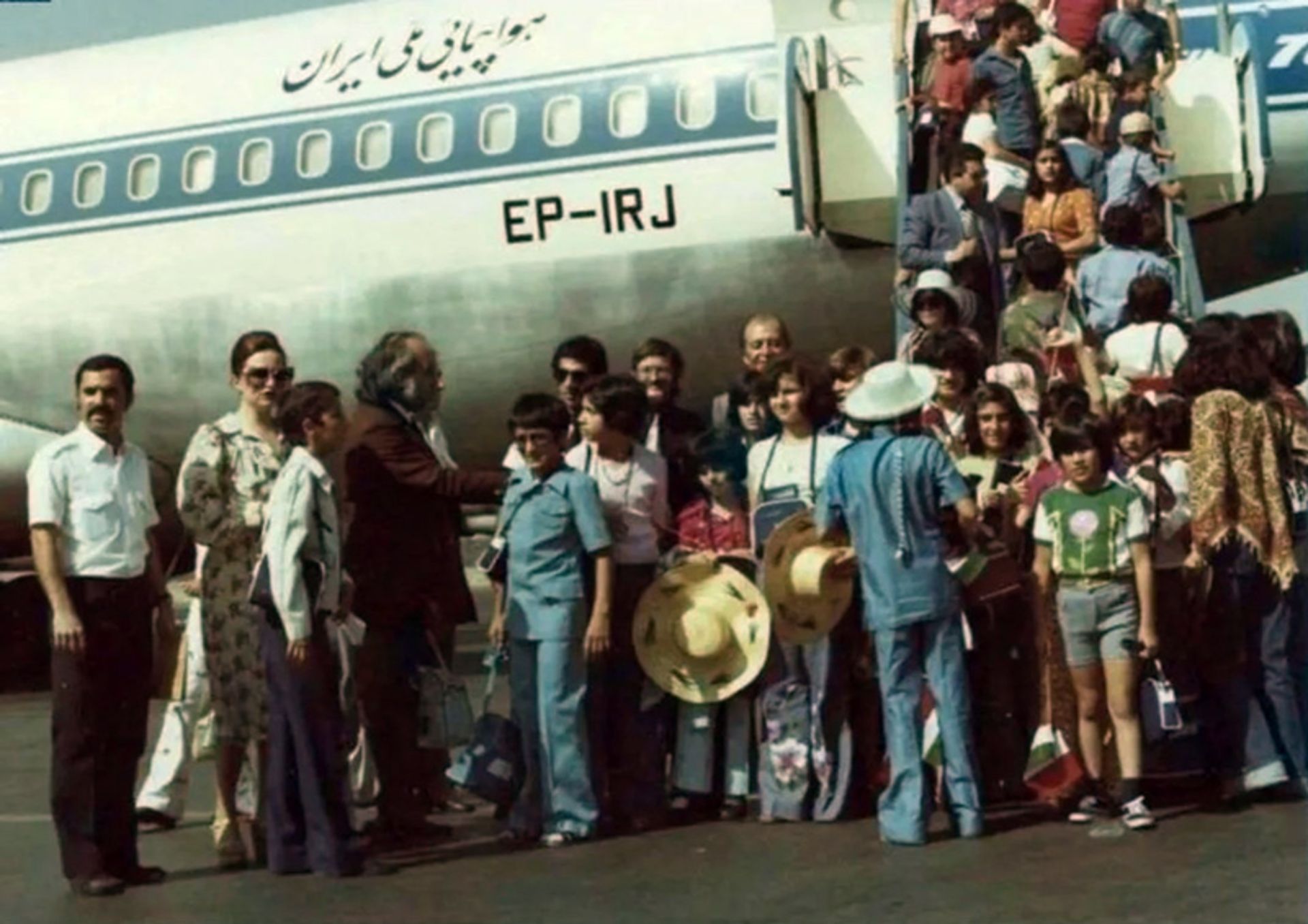 عکس تاریخی هواپیمای ملی ایران