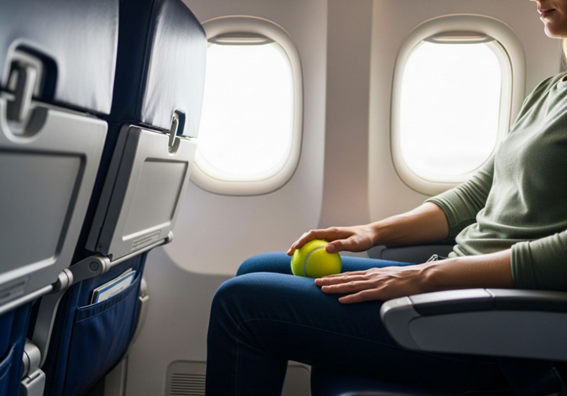 ماساژ پا با توپ تنیس