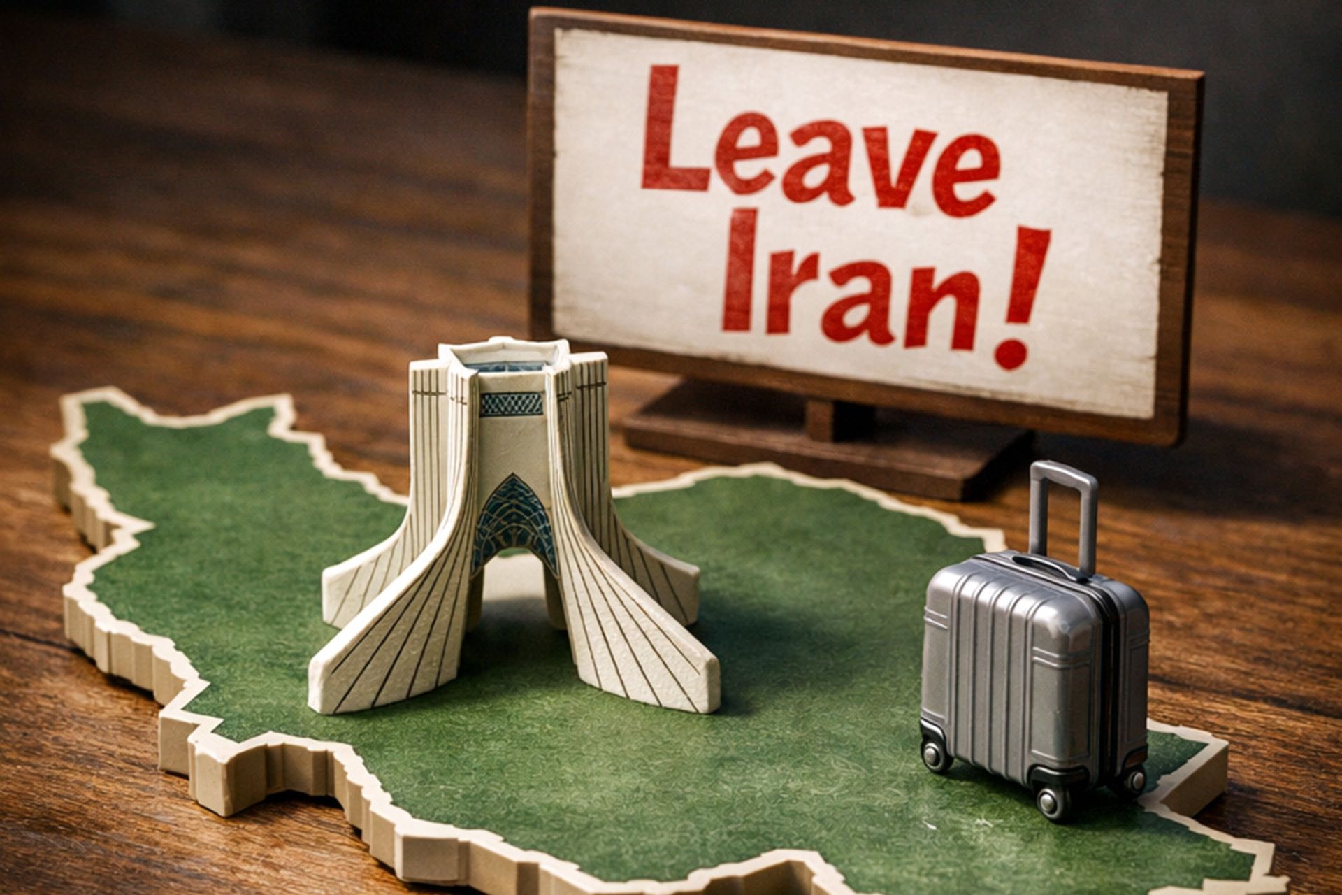 هشدار خروج از ایران