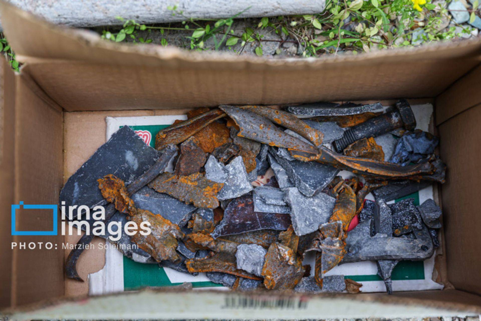 آسیب جنگ به کاخ سعدآباد