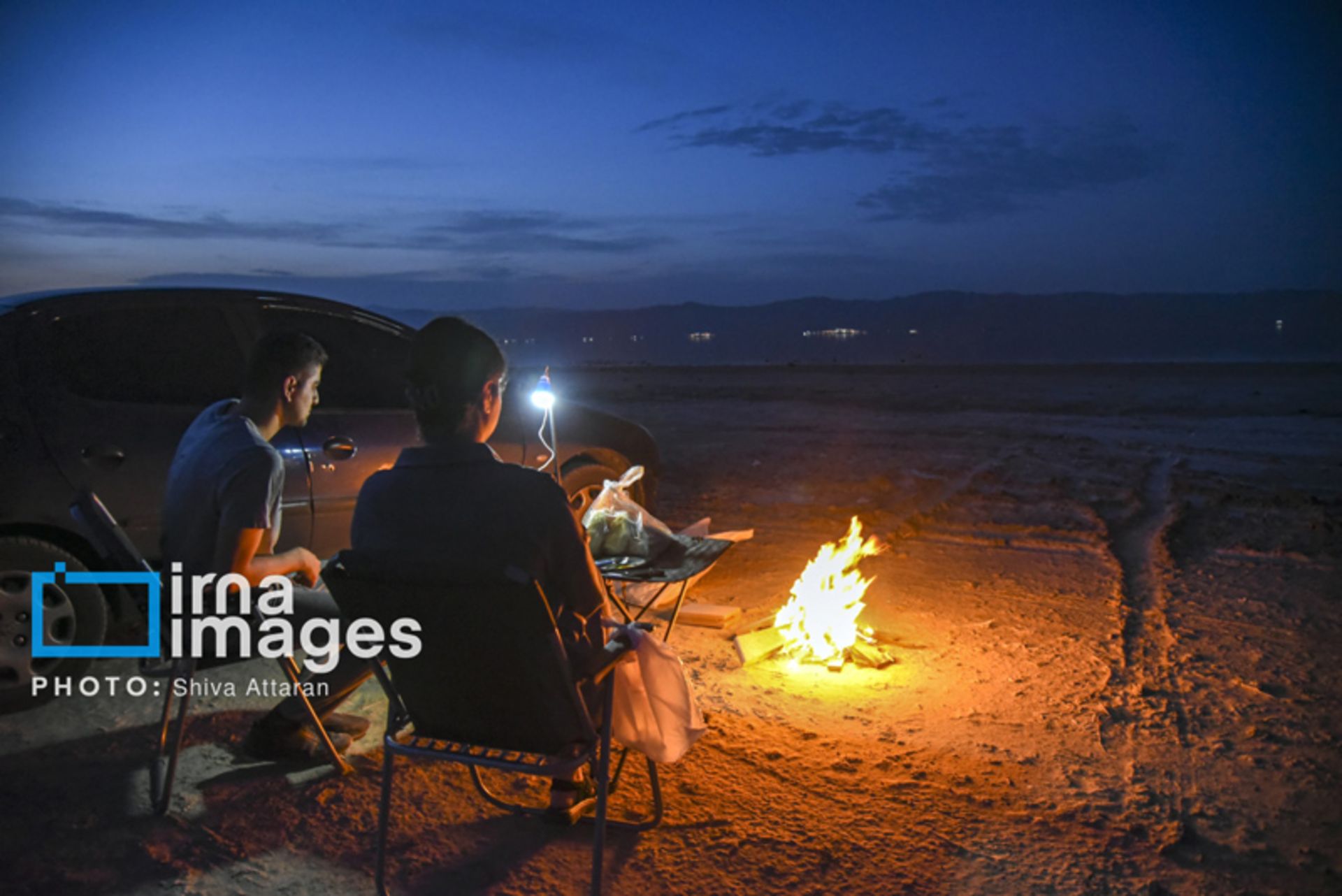 گردشگری دریاچه مهارلو در بهار