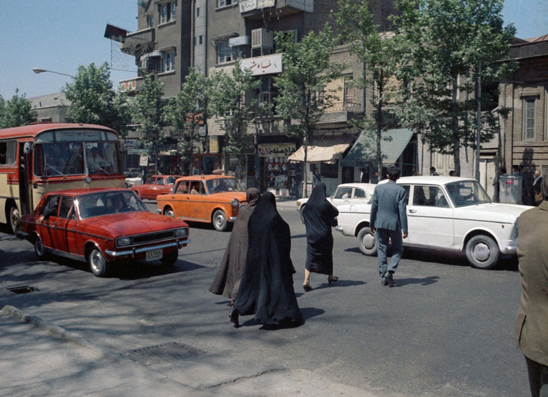 عکس تاریخی تهران در دهه ۵۰ شمسی
