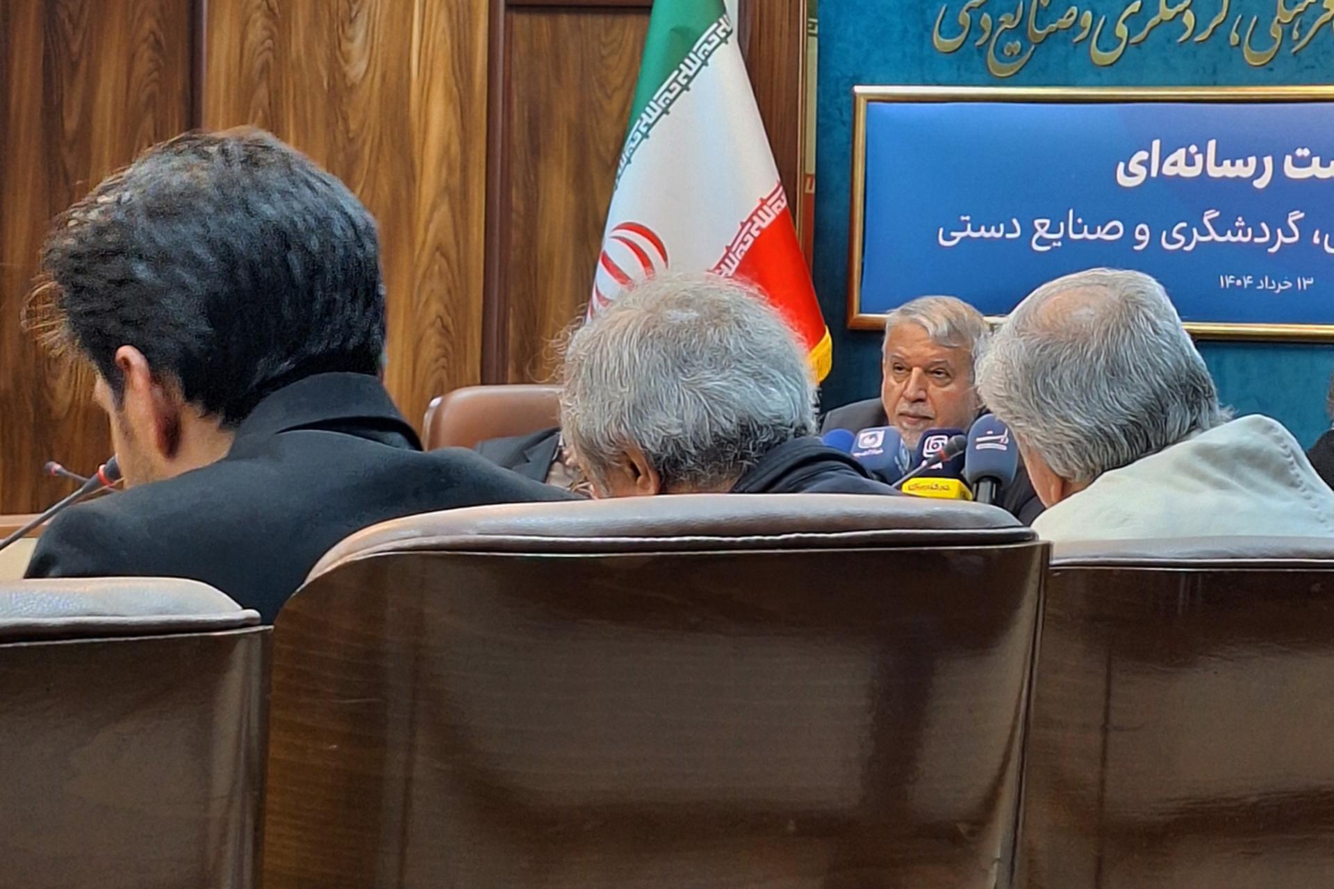 نشست خبری وزیر میراث و گردشگری