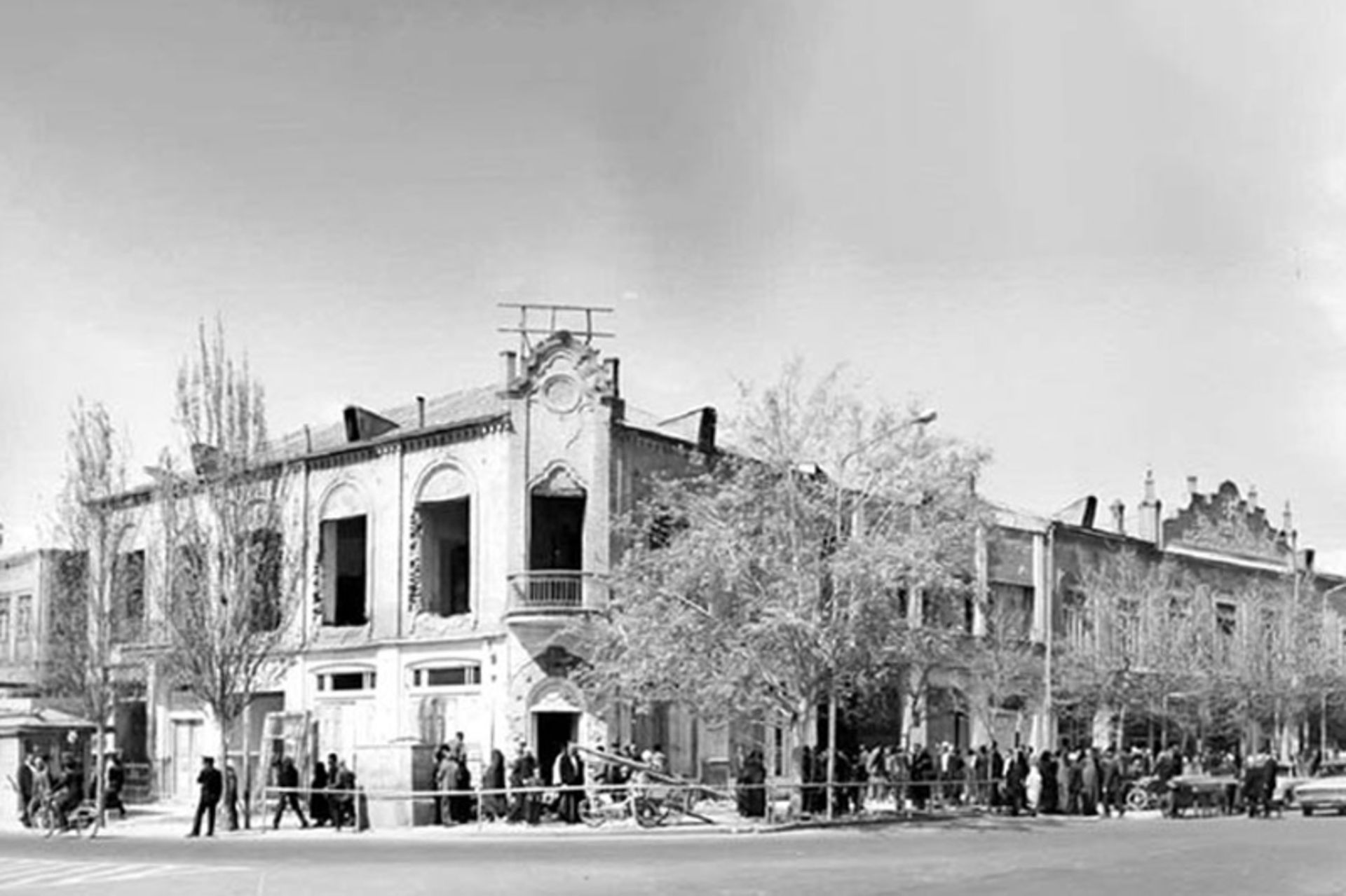 عکس قدیمی راه‌آهن مشهد