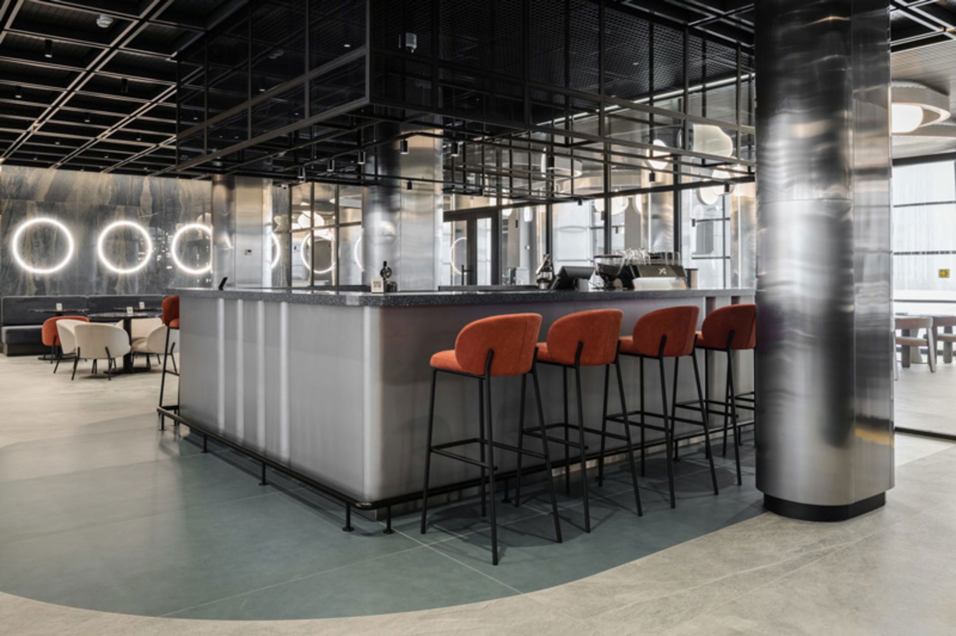 کافی‌شاپ هتل الهه فناوری اینوپولیس در روسیه