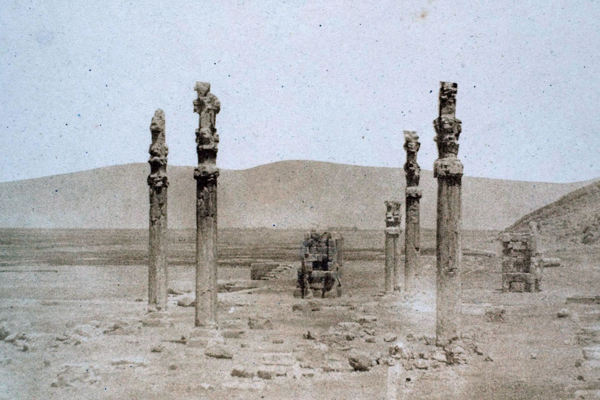 عکس تاریخی تخت جمشید