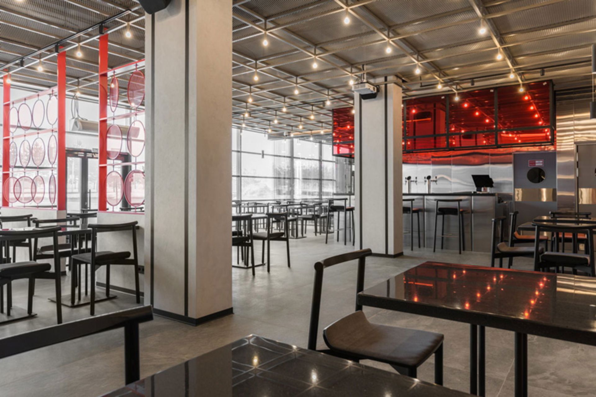 رستوران نوآورانه در هتل الهه فناوری اینوپولیس در روسیه