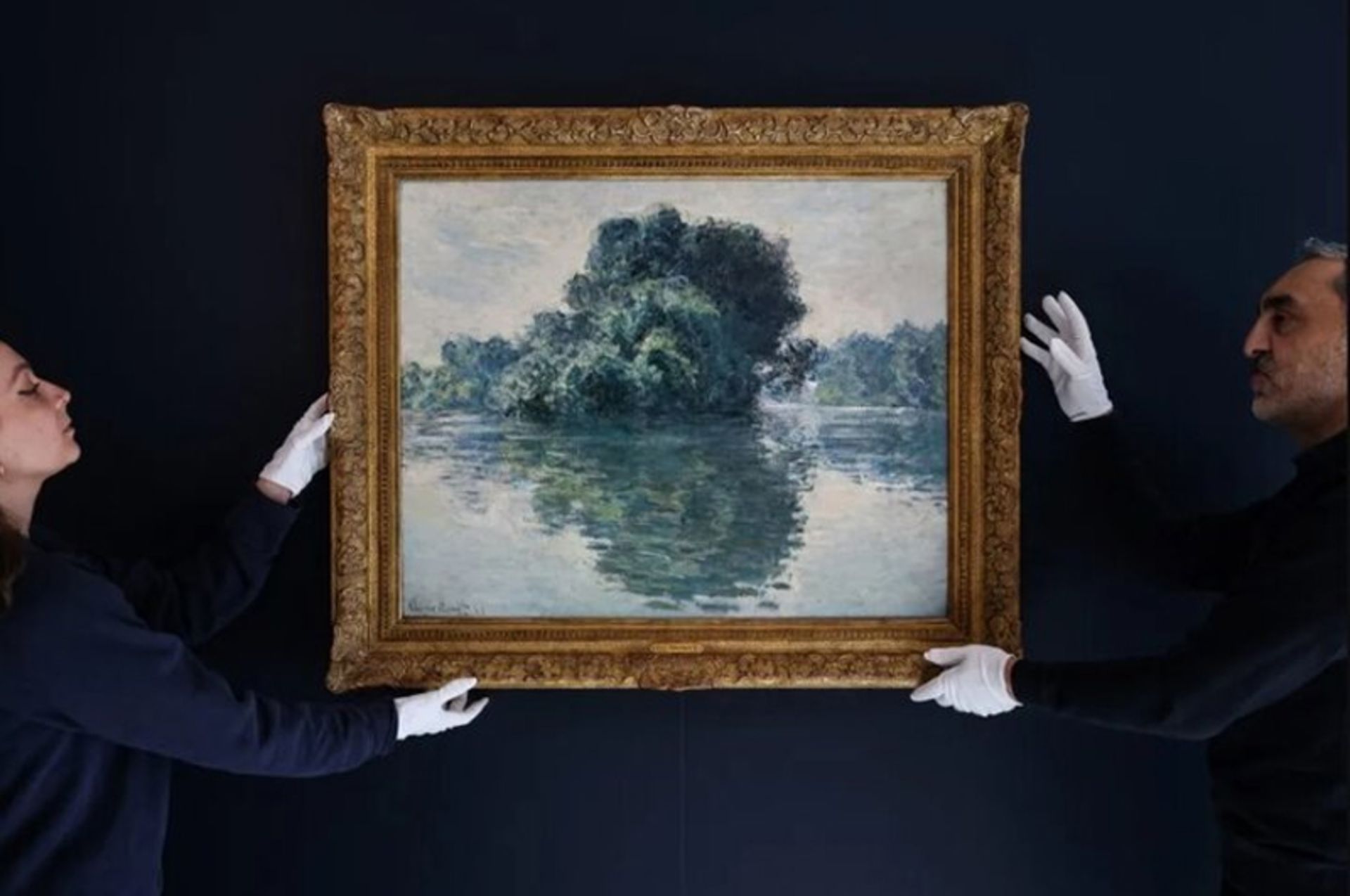 نقاشی جزایر پورت-ویله کلود مونه