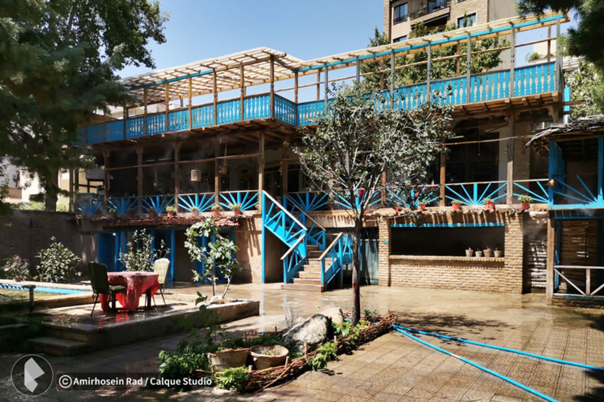 مرمت یک خانه در تهران