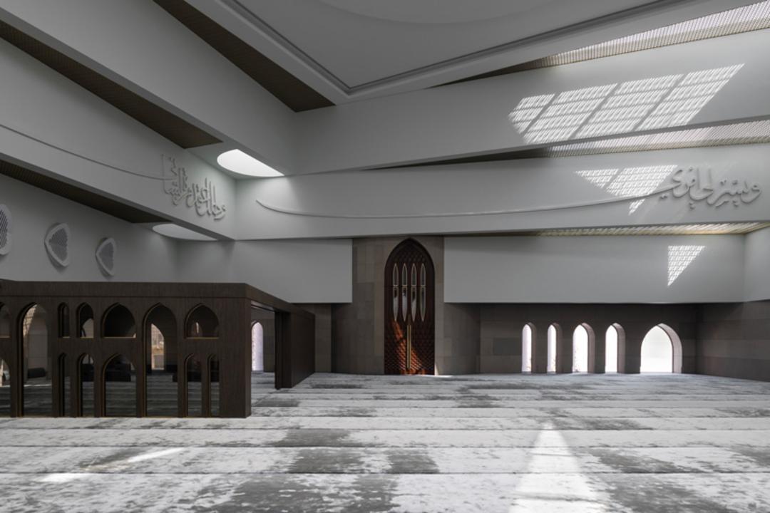 شبستان مسجد مناره مملوکی در کویت