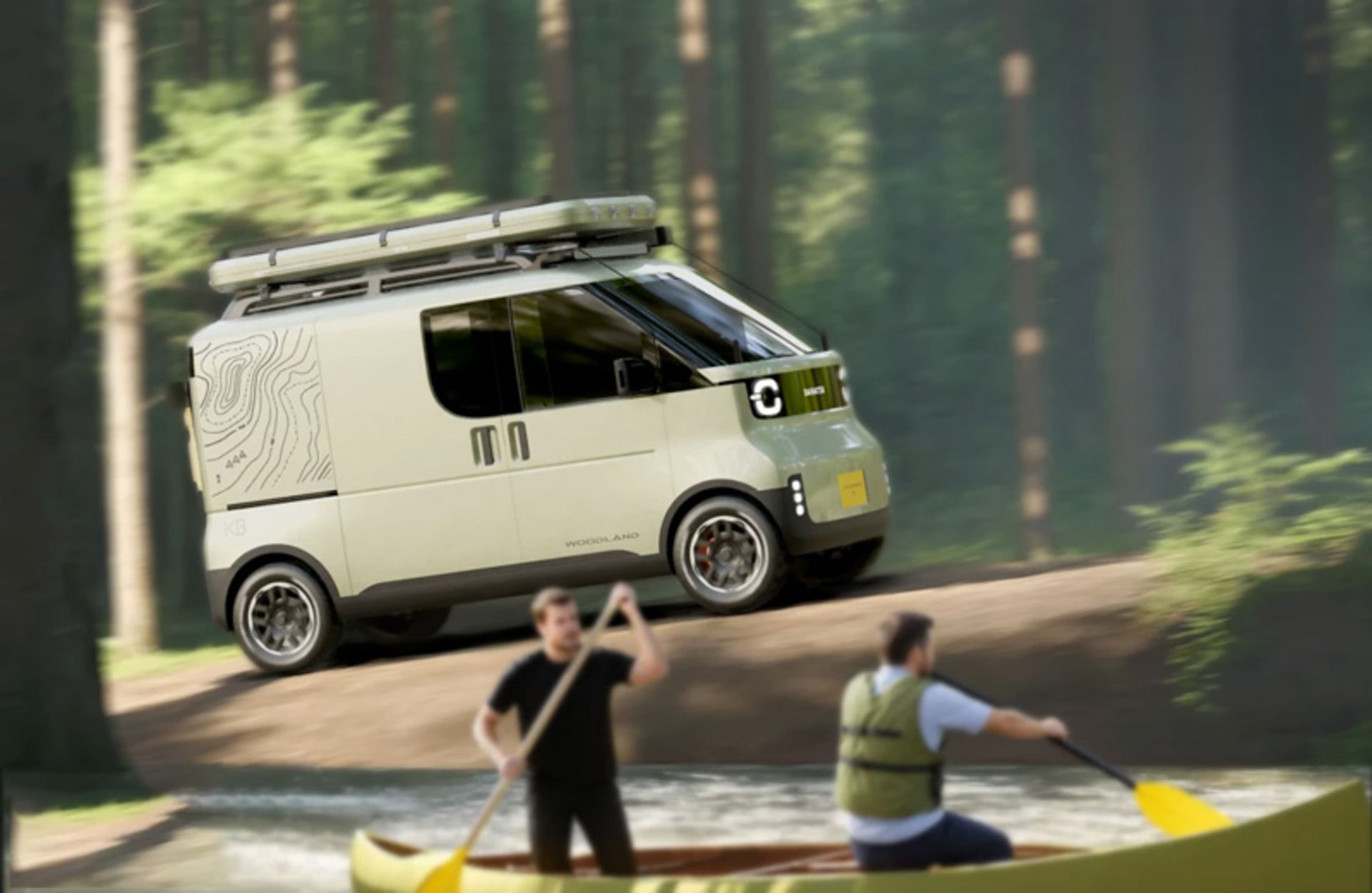 مینی ون کایوباکو-کا در طبیعت