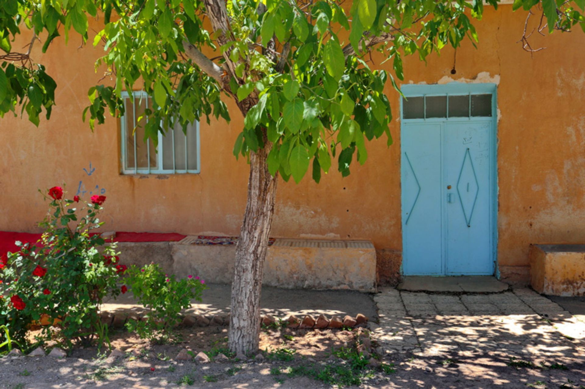 ورودی خانه‌ای قدیمی در دلیجان