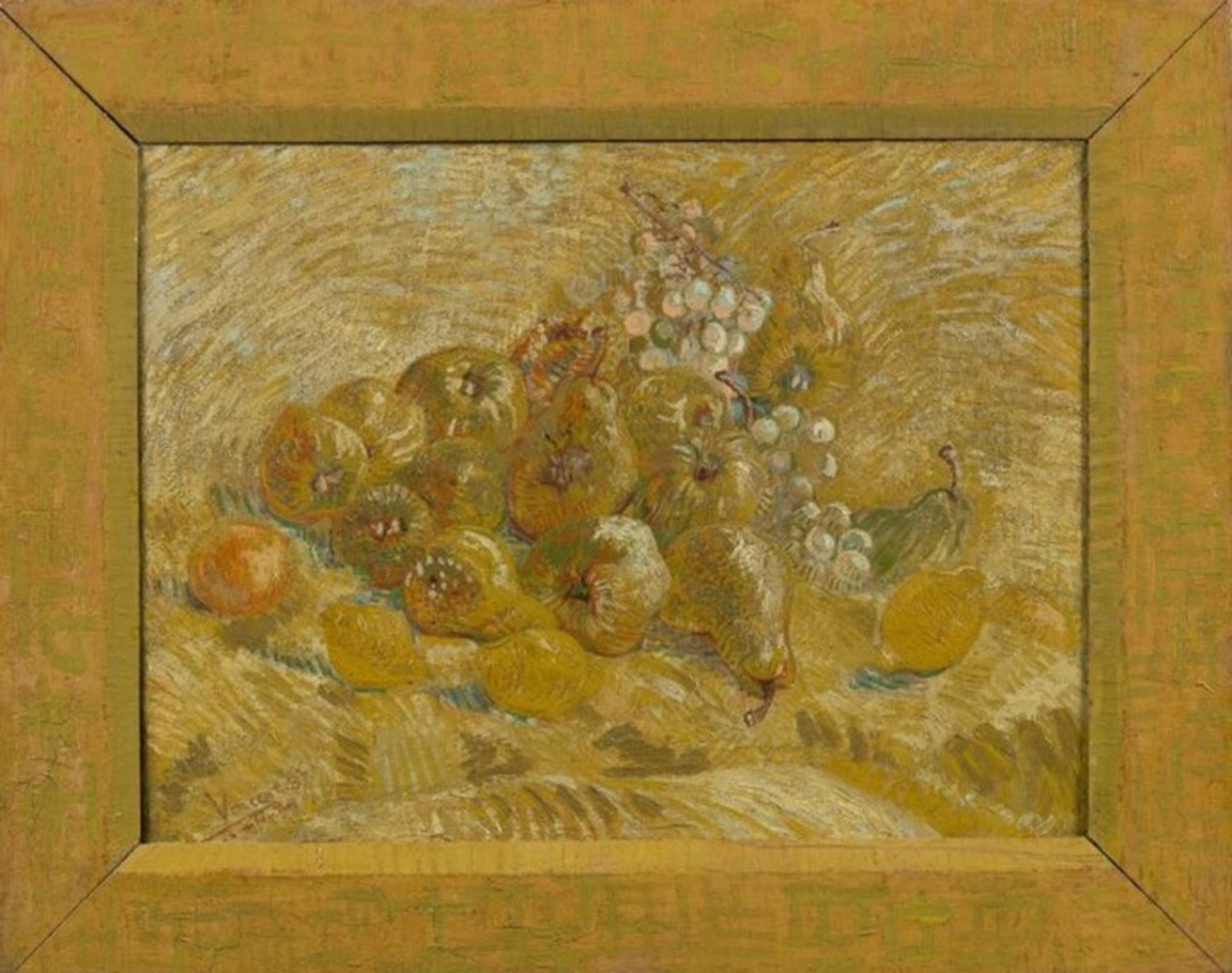 «به، لیمو، گلابی و انگور» اثر «ون گوگ»