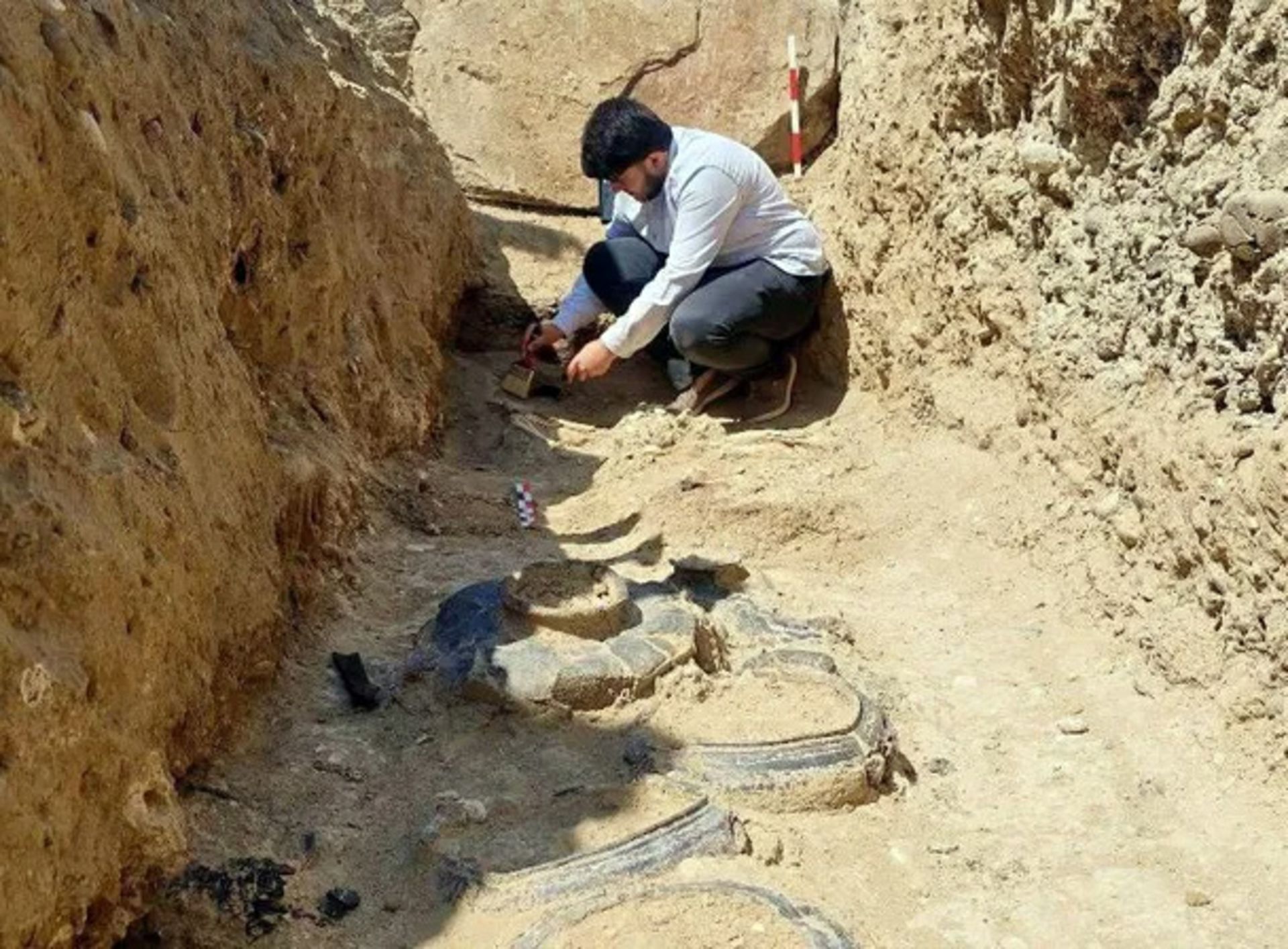 کشف مقبره در آذربایجان