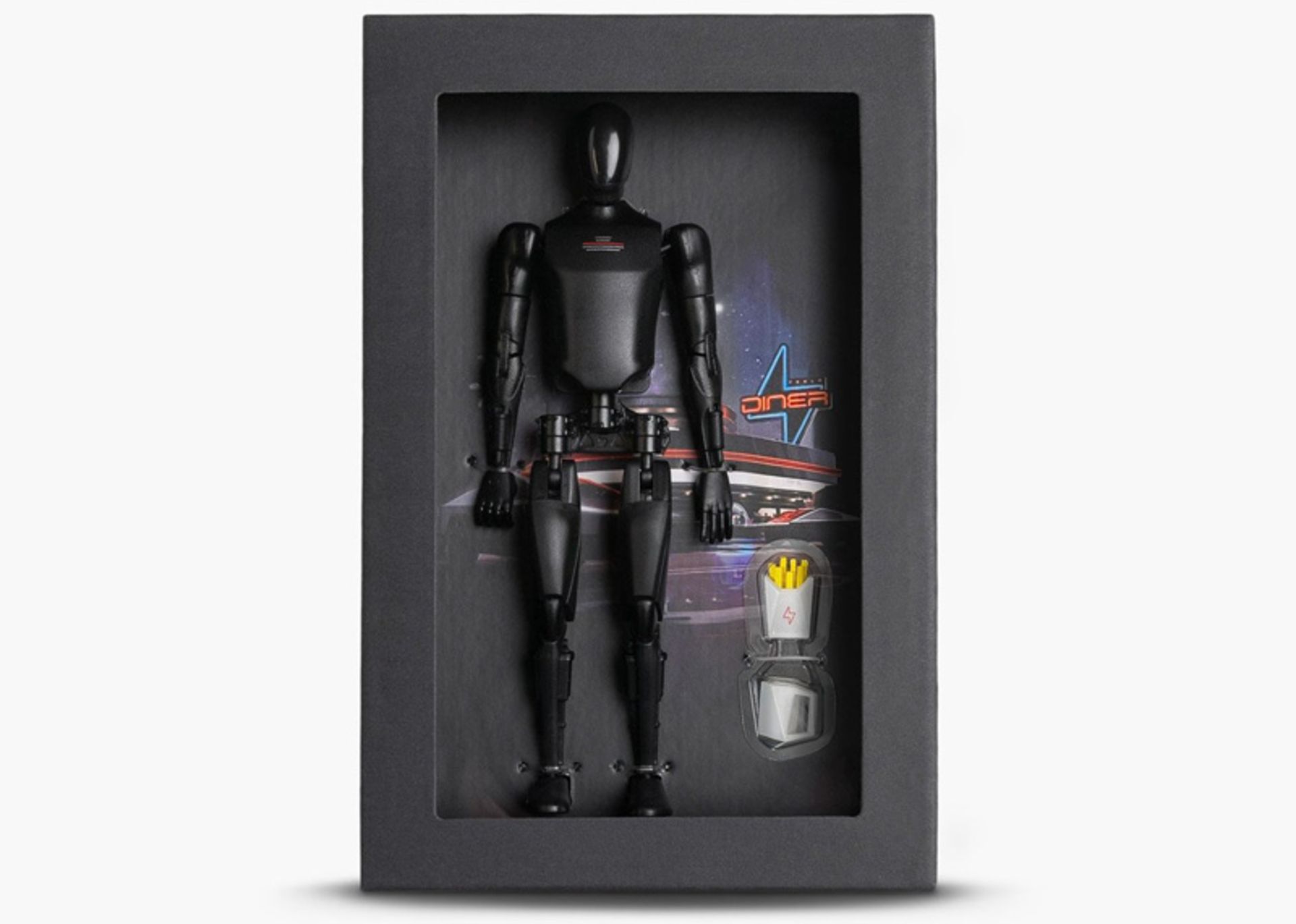 ربات انسان‌نمای آپتیموس در رستوران تسلا داینر