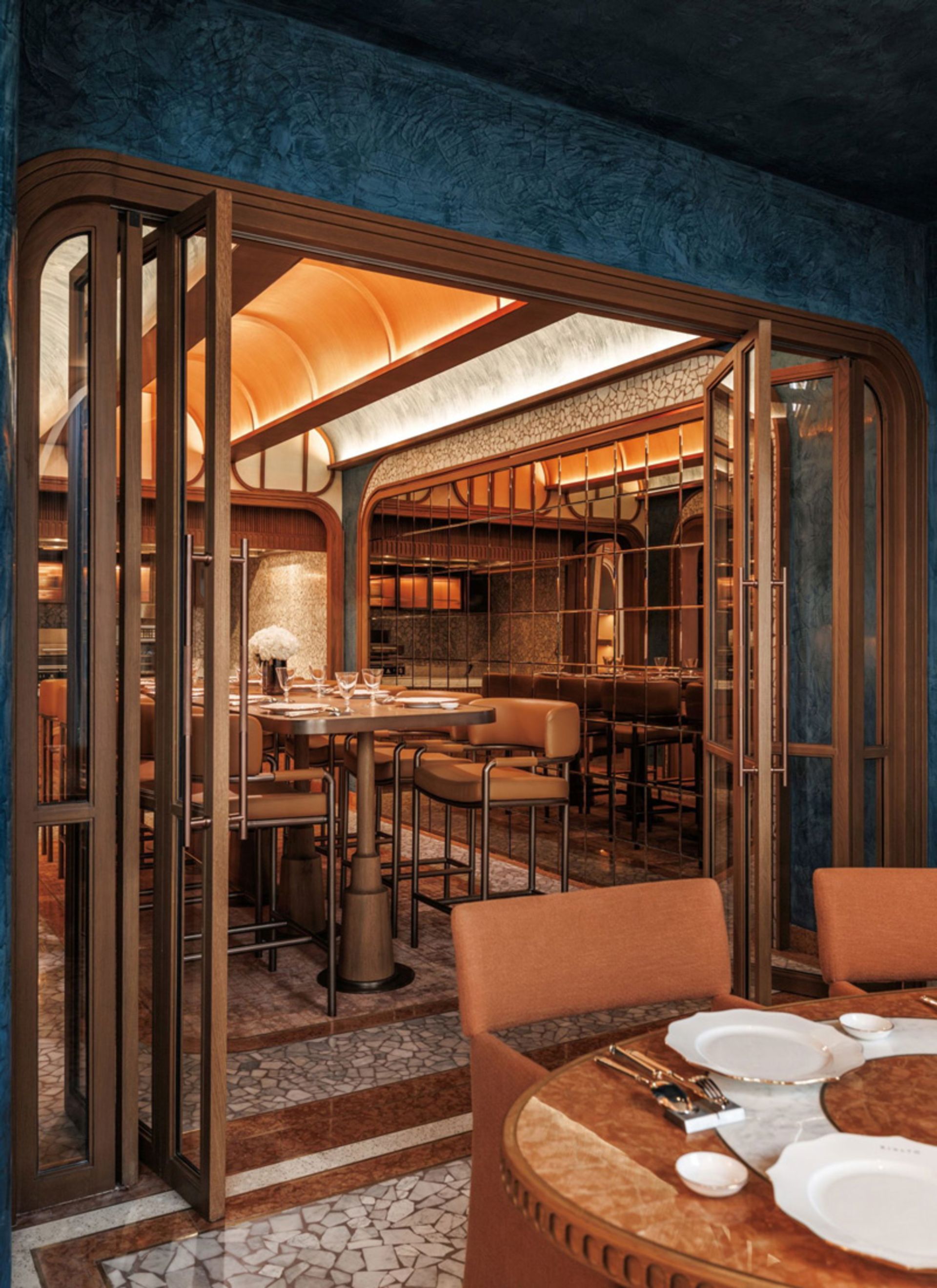 سالن غذاخوری ایتالیایی رستوران هتل مرسی‌العرب جمیرا