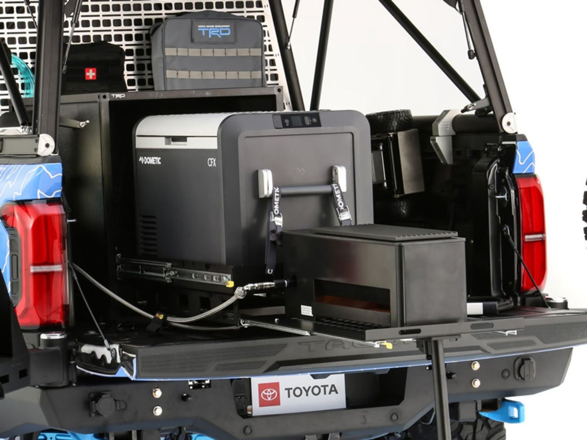 وسایل قسمت بار در خودروی مفهومی تاکوما از کمپانی تویوتا