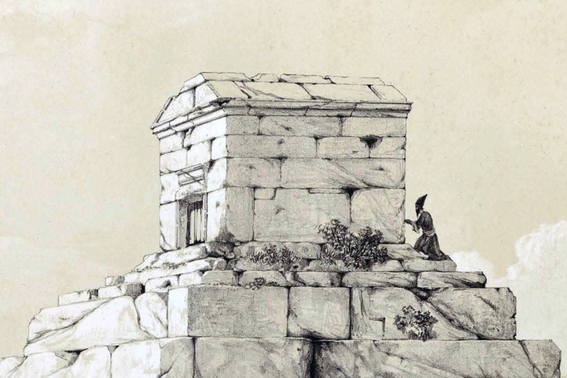 قدیمی ترین تصویر مقبره کوروش