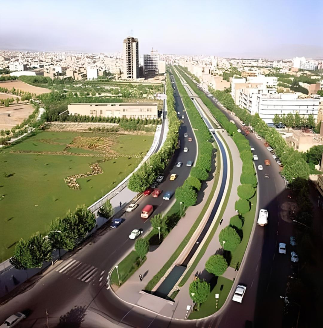 عکس قدیمی بلوار کشاورز