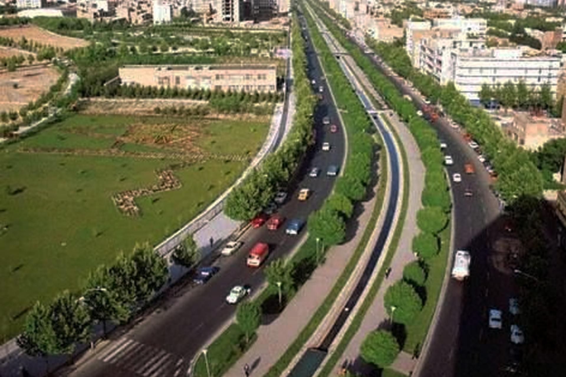 عکس قدیمی بلوار کشاورز