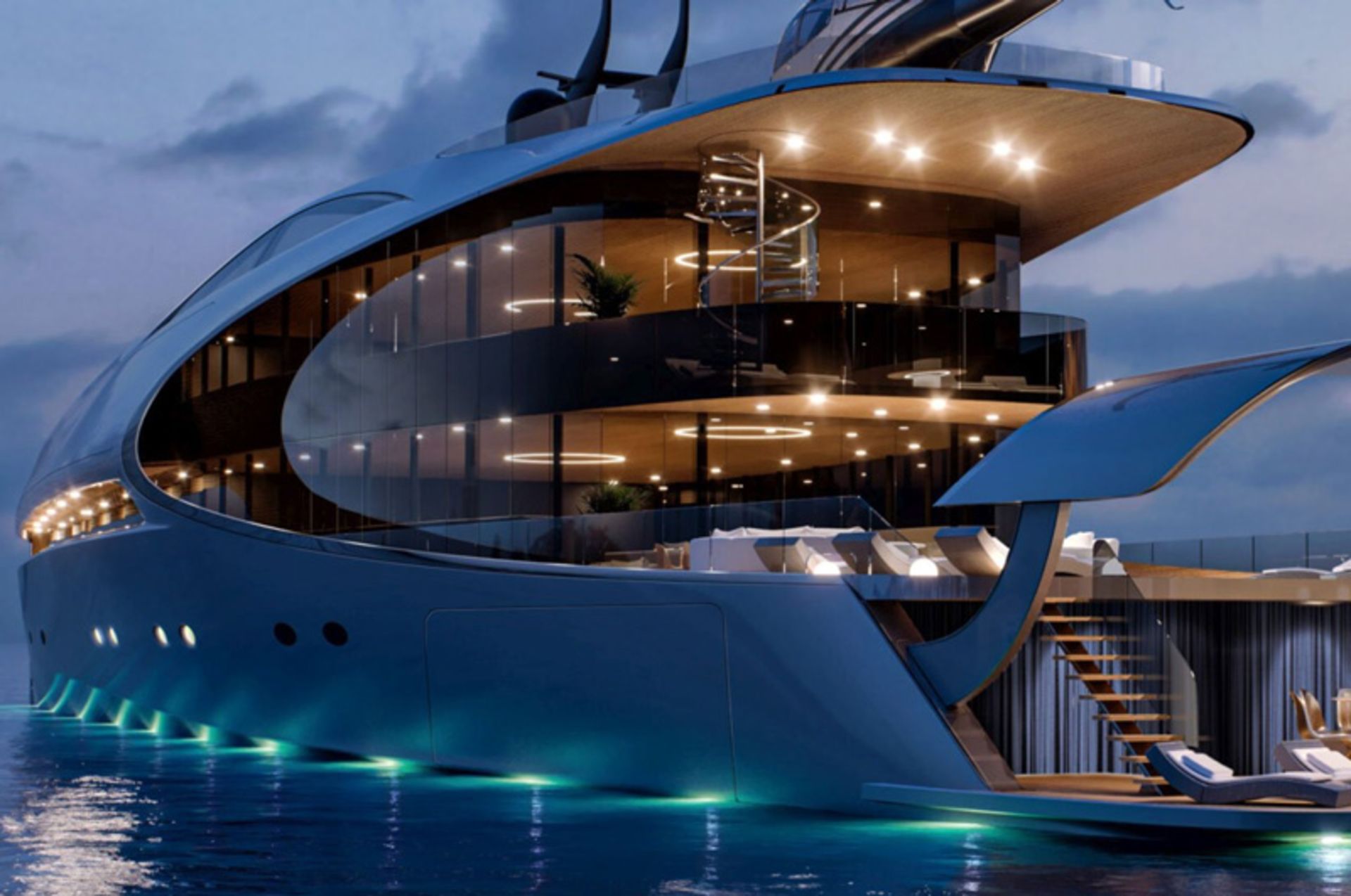 نمای داخلی کشتی تفریحی یونیک ۷۱