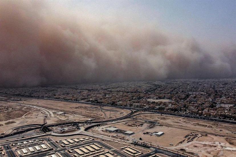 طوفان شن در خاورمیانه