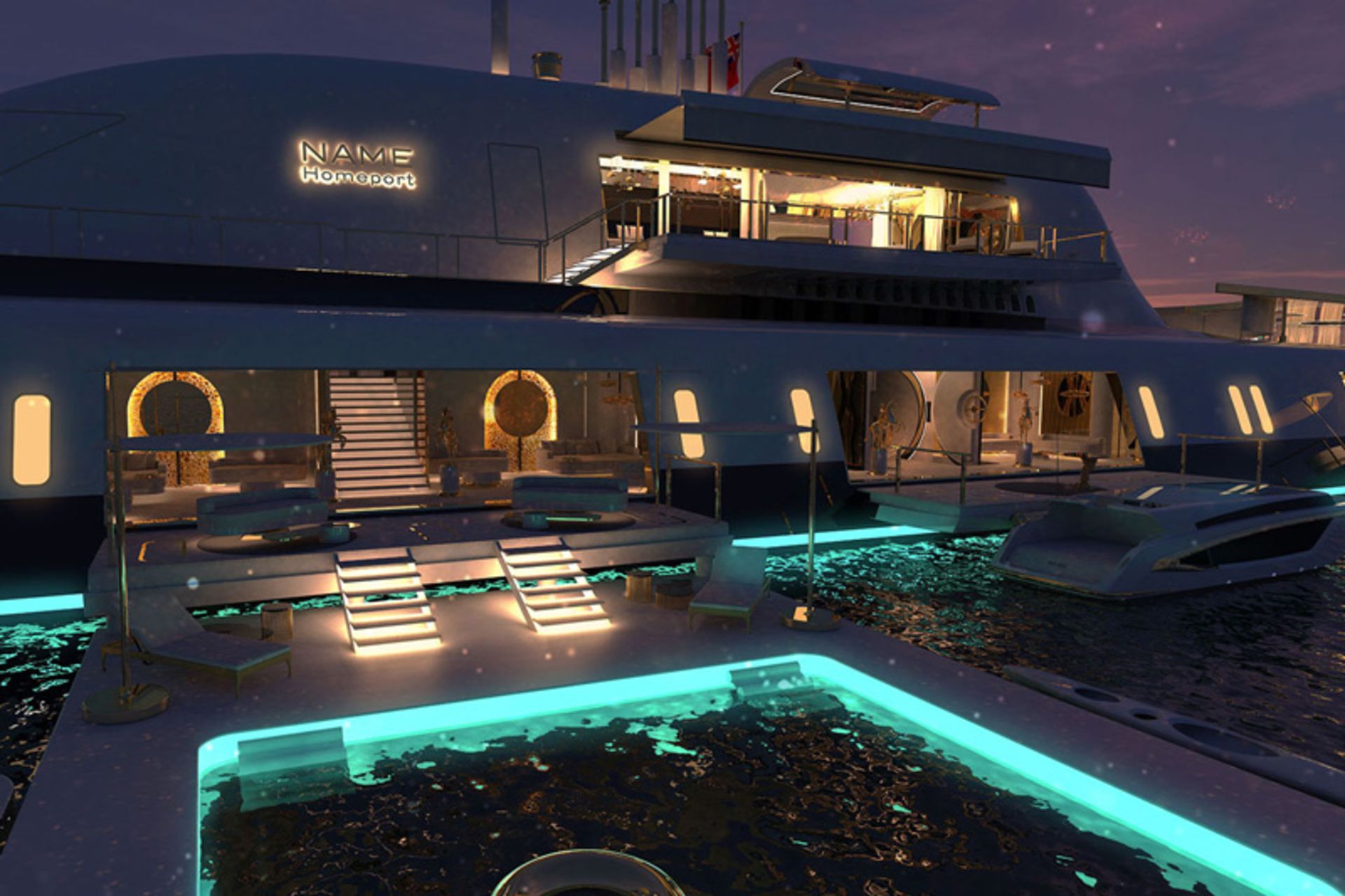 استخر کشتی و زیردریایی میگالو M5