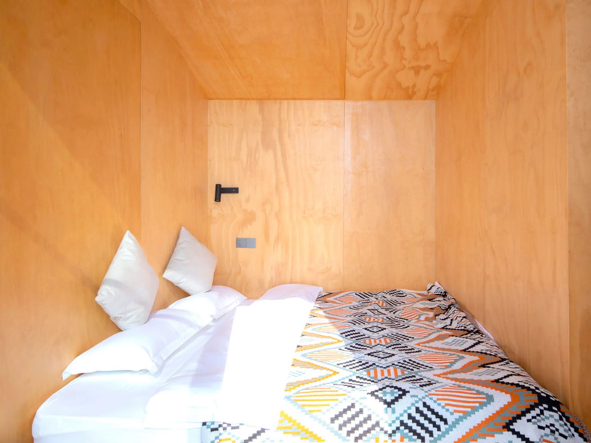 اتاق خواب اقامتگاه کلبه هزارتو در چین