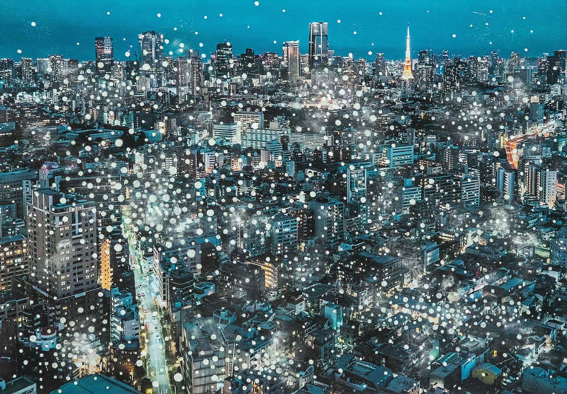 عکسی با نام «در توهم آفریده شد، در ناپایداری نابود شد»