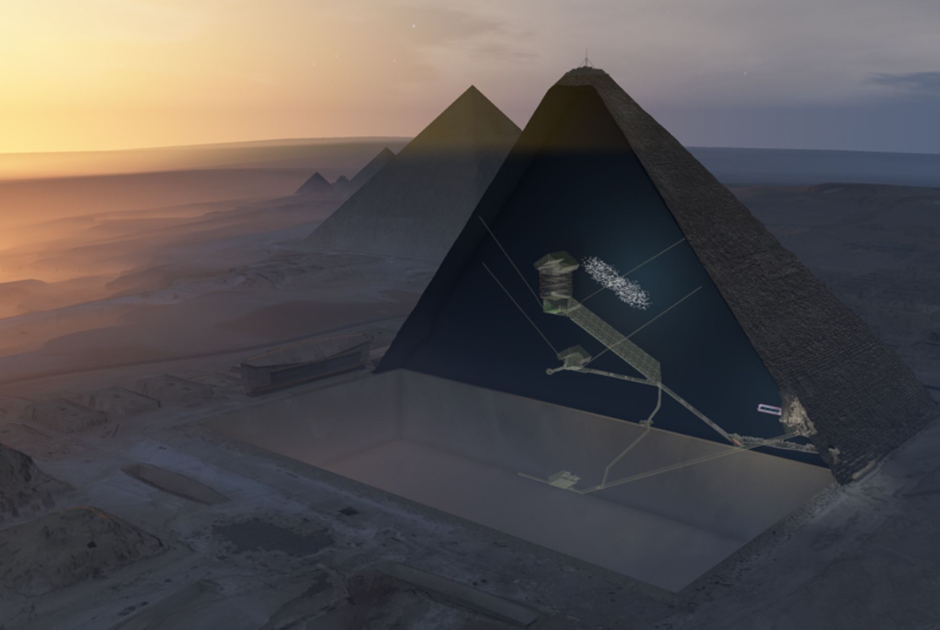 اهرام ثلاثه مصر