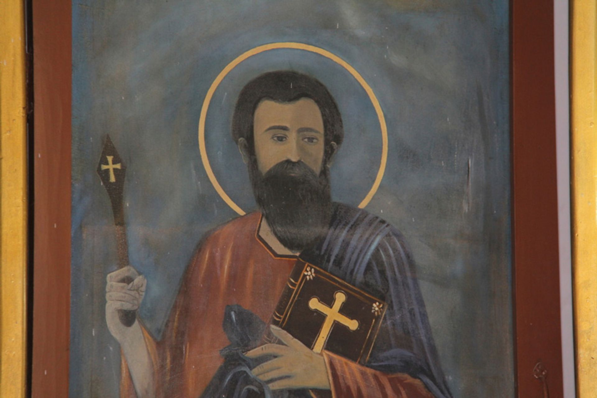 تصویر عیسی مسیج در کلیسای رفیعی قزوین