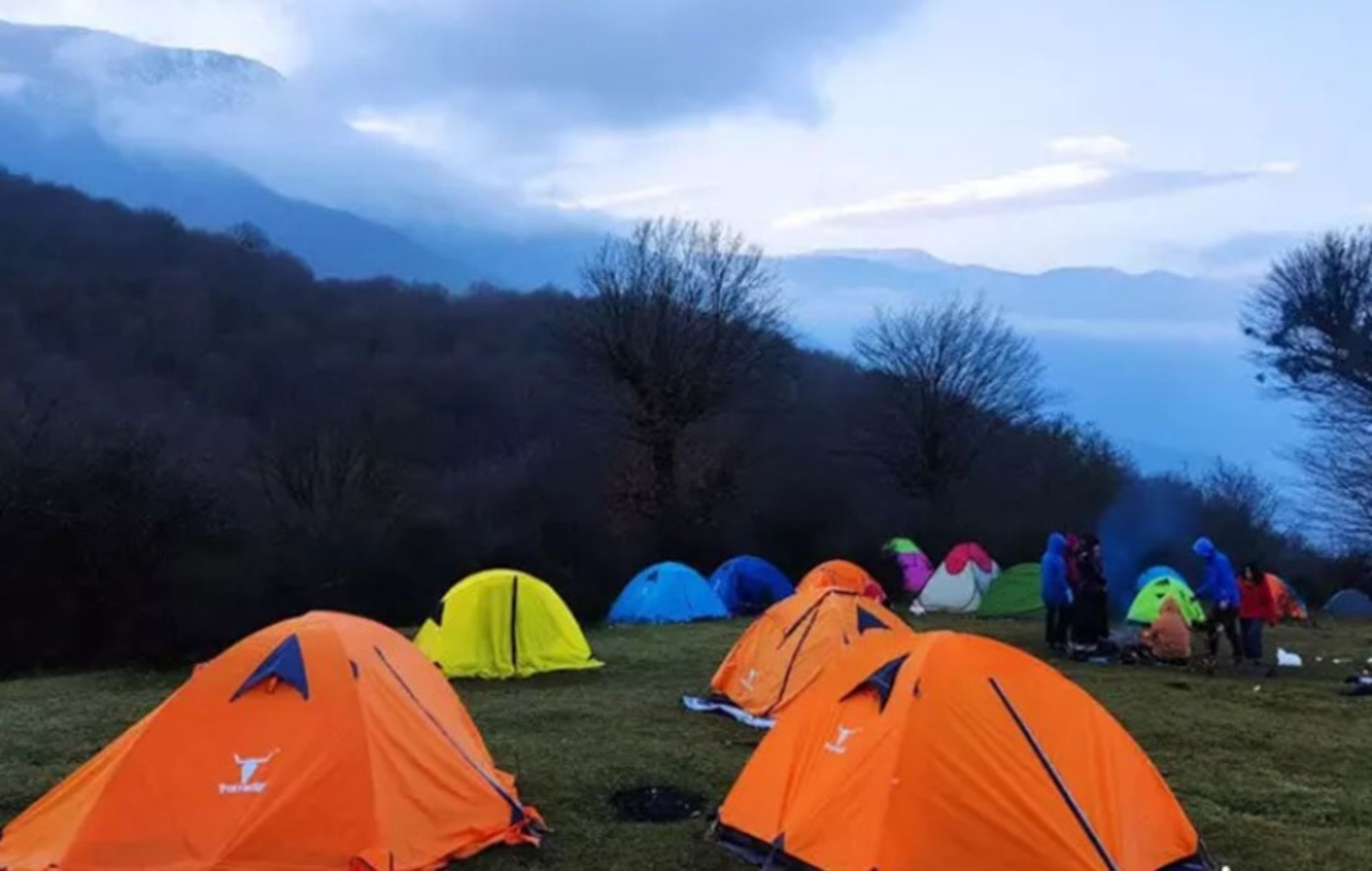 کمپینگ در روستای اربکله