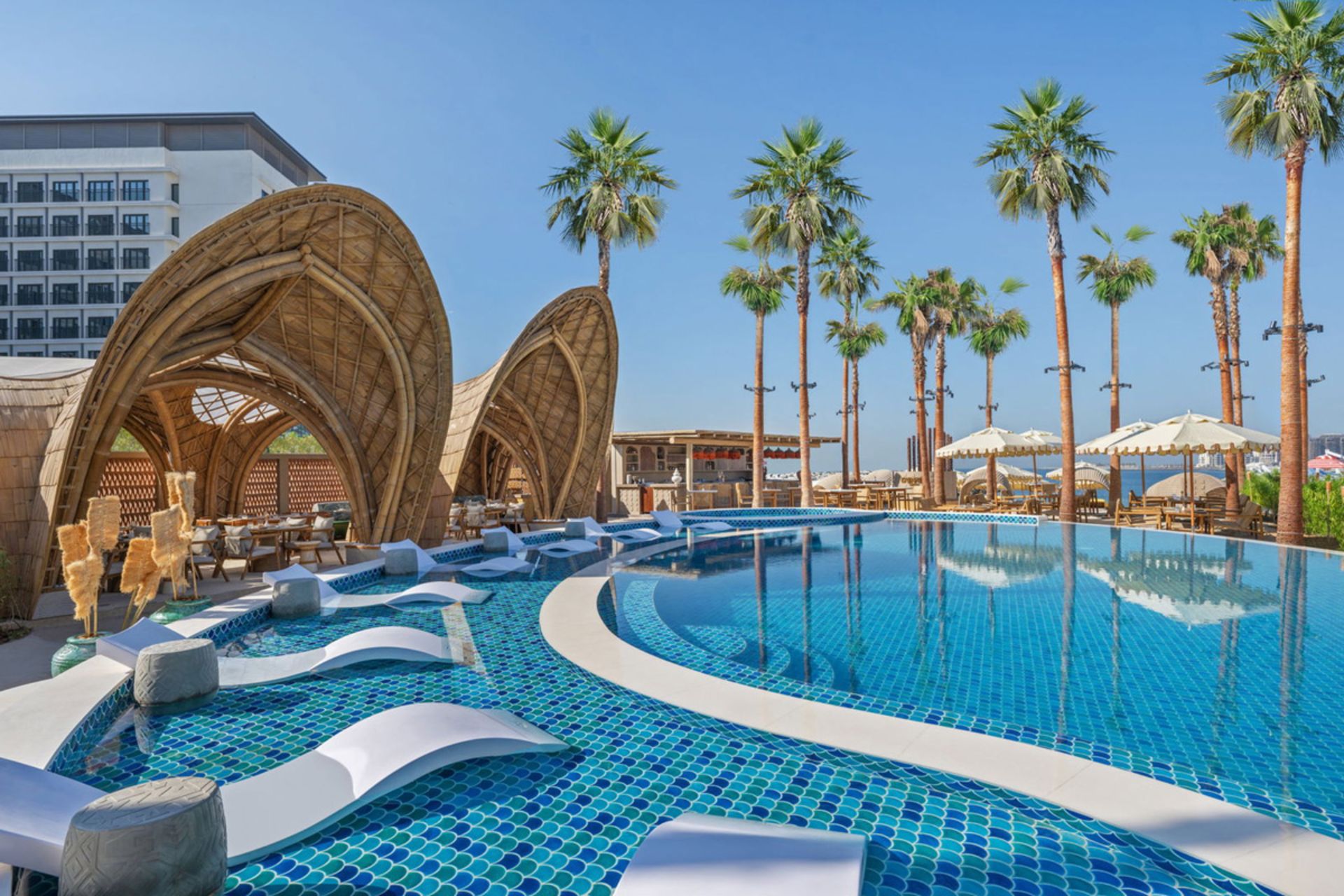 استخر رستوران کایمانا دبی