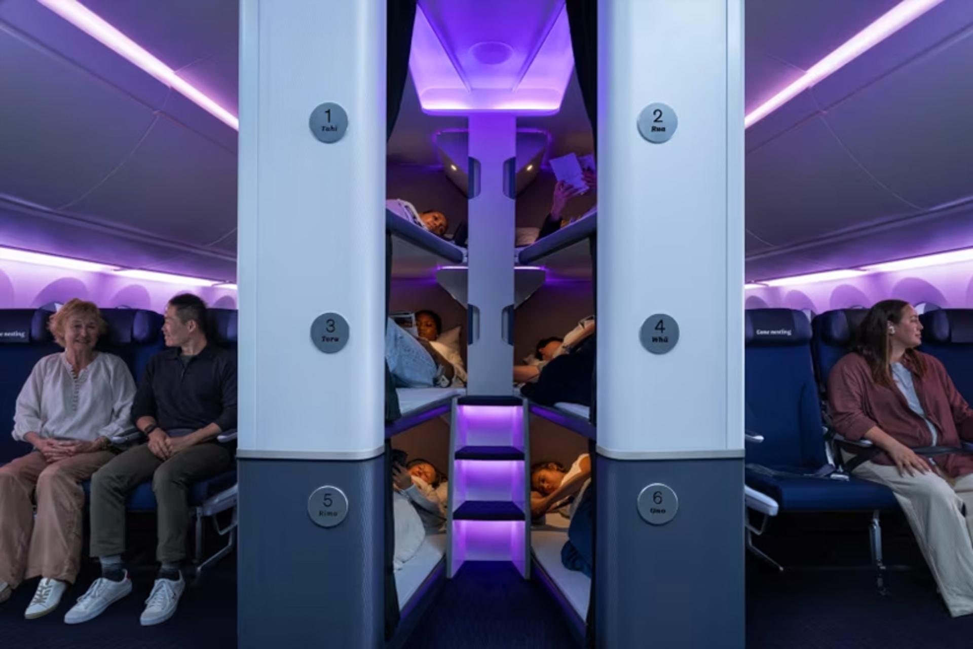 تخت در پروازهای اکونومی