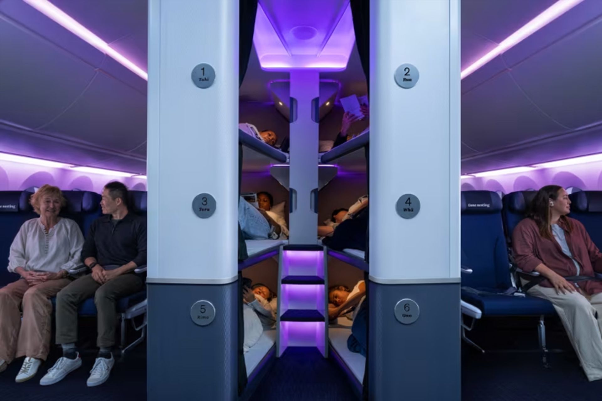 تخت در پروازهای اکونومی