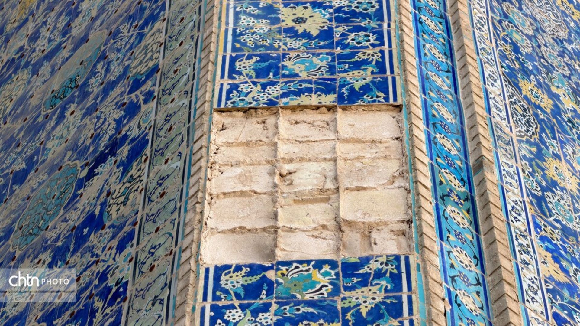 آسیب حمله به مسجد شاه نقش جهان 