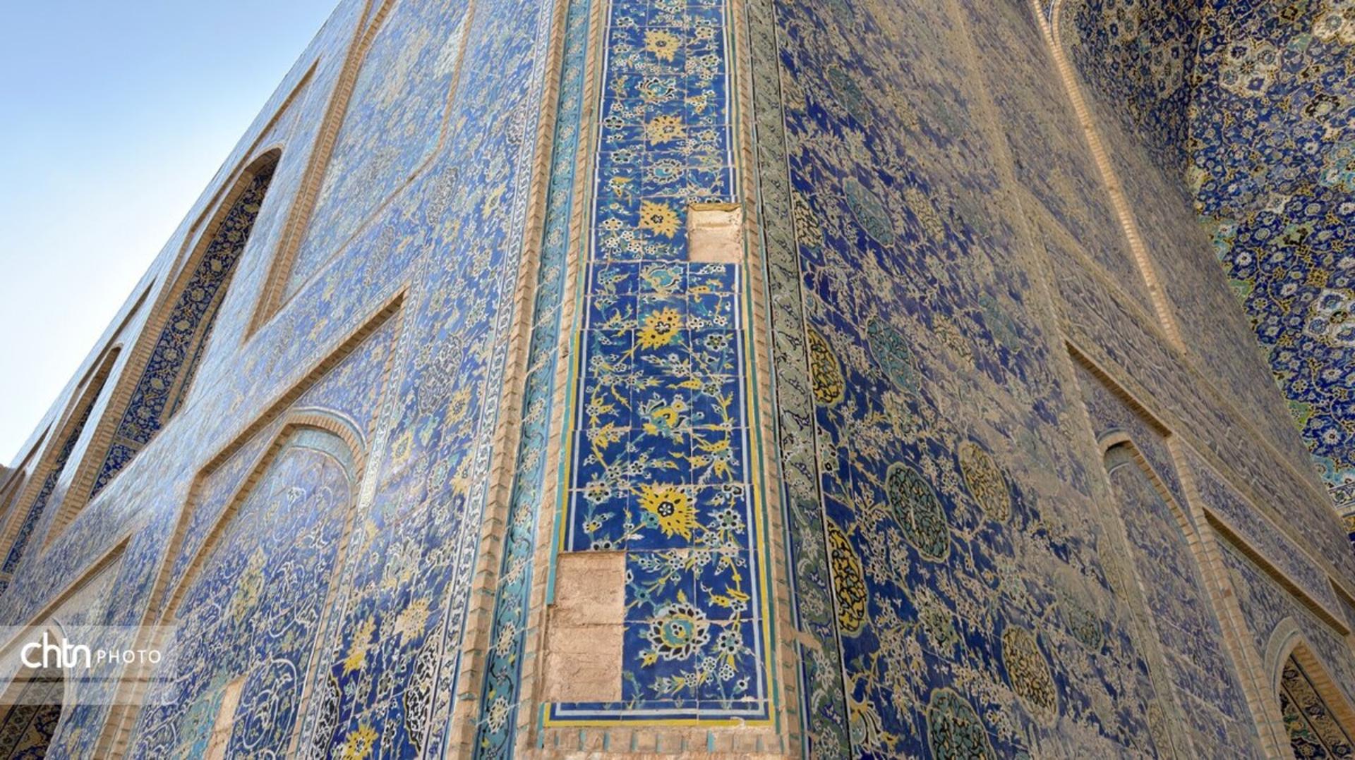 آسیب حمله به مسجد شاه نقش جهان 