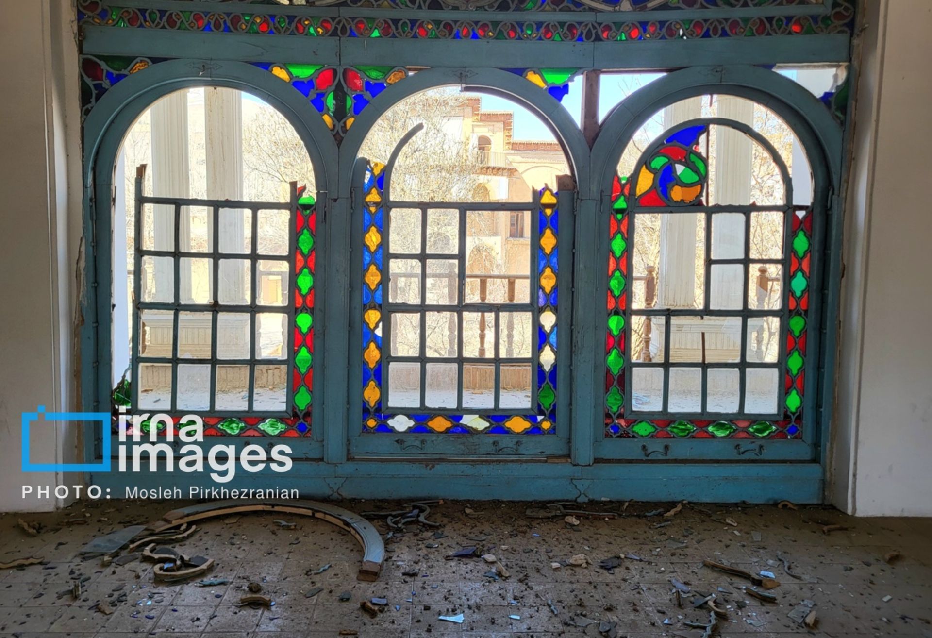 آسیب جنگ به بناهای تاریخی کردستان 