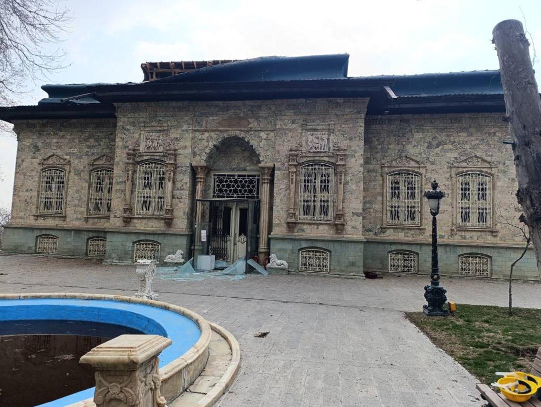 تخریب حمله به کاخ سعدآباد 